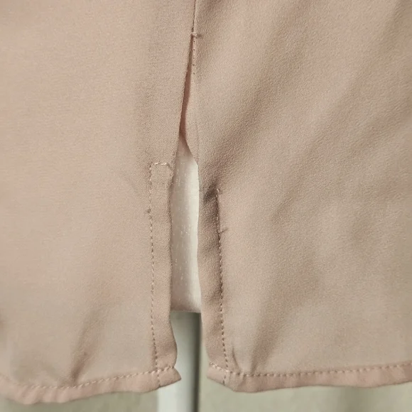 Forever 21 Beige Short Sleeve Blouse - Small - Picture 6 of 7